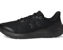 Under Armour Kids Pursuit 4 (Big Kid) Black/Black/Black Online