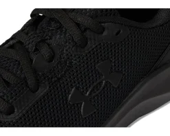 Under Armour Kids Pursuit 4 (Big Kid) Black/Black/Black Online