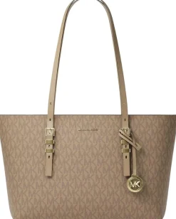 MICHAEL Michael Kors Handbags|Totes<Quinn Md Ew Tz Tote Husk