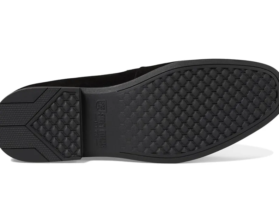 Stacy Adams Ravelle Moc Toe Bit Slip-On Black Suede Sale