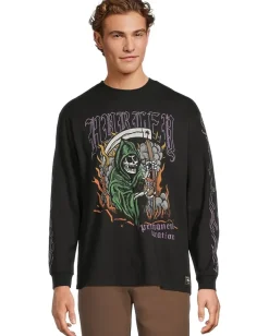 Activewear|T-Shirts|Hurley Reaping Long Sleeve Black