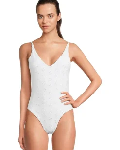 Beach Riot Reese One-Piece White Magnolia Discount