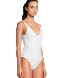 Beach Riot Reese One-Piece White Magnolia Discount
