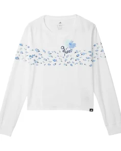 adidas Kids Regular Fit Tee (Big Kid) White Sale