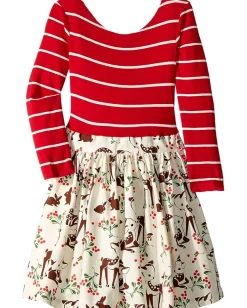 fiveloaves twofish Reindeer Abbie Dress (Toddler/Little Kids/Big Kids) Red Online