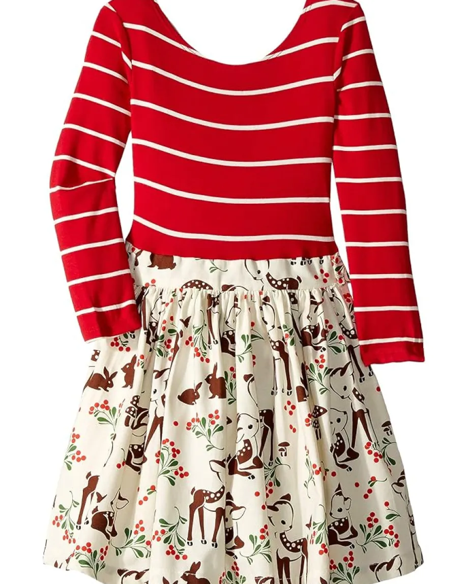 fiveloaves twofish Reindeer Abbie Dress (Toddler/Little Kids/Big Kids) Red Online