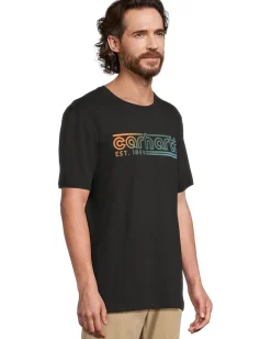 Carhartt Activewear|T-Shirts<Relaxed Fit Lightweight Short-Sleeve Logo Graphic T-Shirt Black