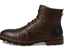 Boots|Florsheim Renegade Cap Toe Boot Brown Crazy Horse