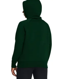 Under Armour Activewear<Rival Fleece Hoodie Forest Green/White