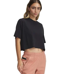 Under Armour Shirts & Tops|Shirts & Tops<Rival Short Sleeve T-Shirt Black/Black/White