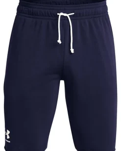 Under Armour Rival Terry Shorts Midnight Navy/Onyx White Hot