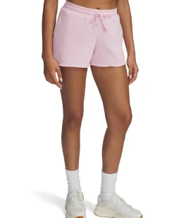 Under Armour Activewear<Rival Terry Shorts Prime Pink/White