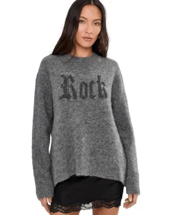 AllSaints Rock Crew Metallic/Charcoal Best
