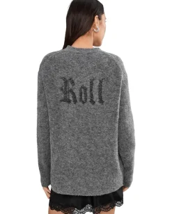 AllSaints Rock Crew Metallic/Charcoal Best