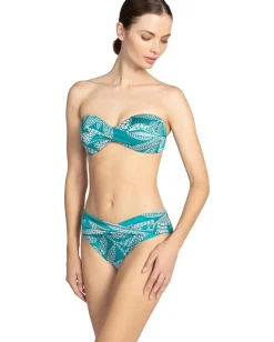 Swimwear|Swimsuits & Cover-Ups|Robin Piccone Romy Bandeau Bra Ocean