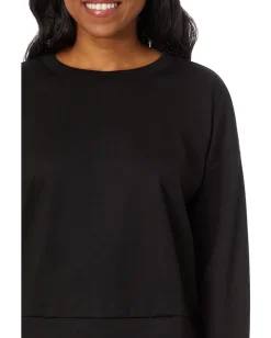 Women Eileen Fisher Round Neck Boxy Top