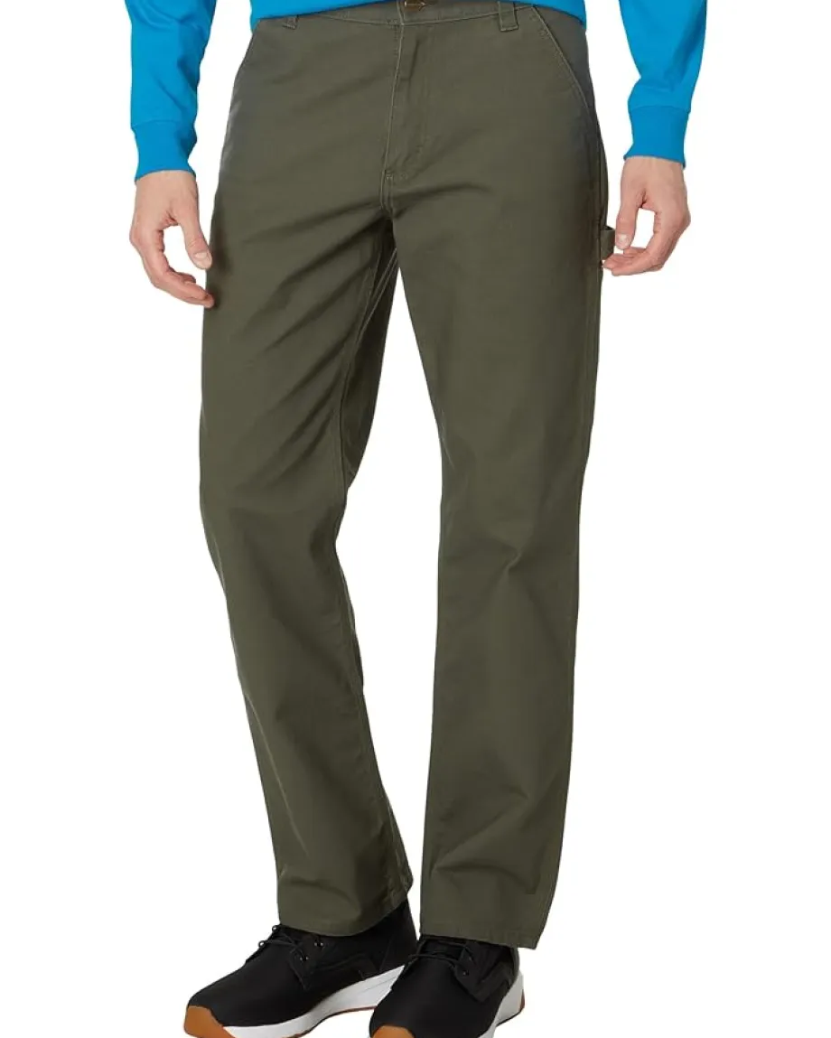Activewear|Carhartt Rugged Flex® Relaxed Fit Duck Utility Work Pants Moss