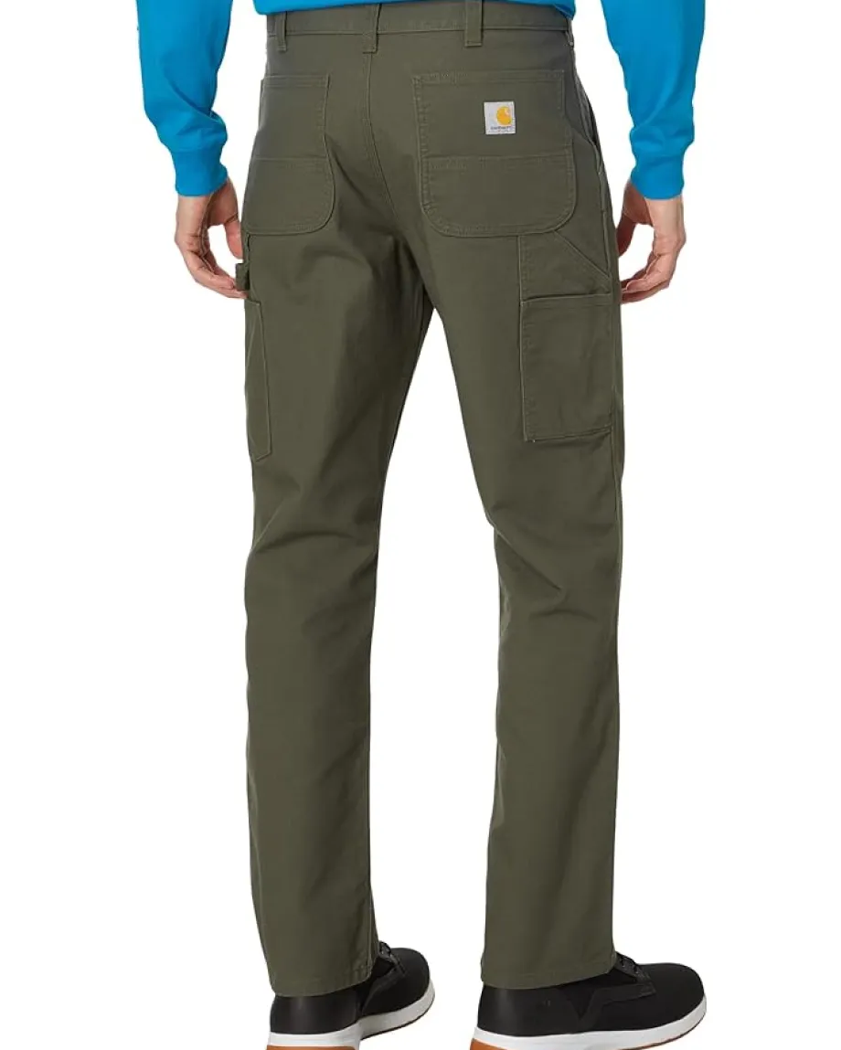 Activewear|Carhartt Rugged Flex® Relaxed Fit Duck Utility Work Pants Moss