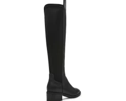 Anne Klein Sable Black Leather New