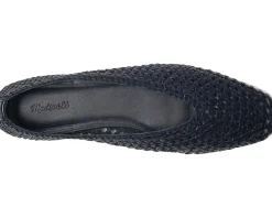 Flats|Madewell Sage Ballet Flat - Woven Juniper Berry
