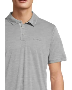 Activewear|Columbia Sage Peak Knit Polo Columbia Grey Heather