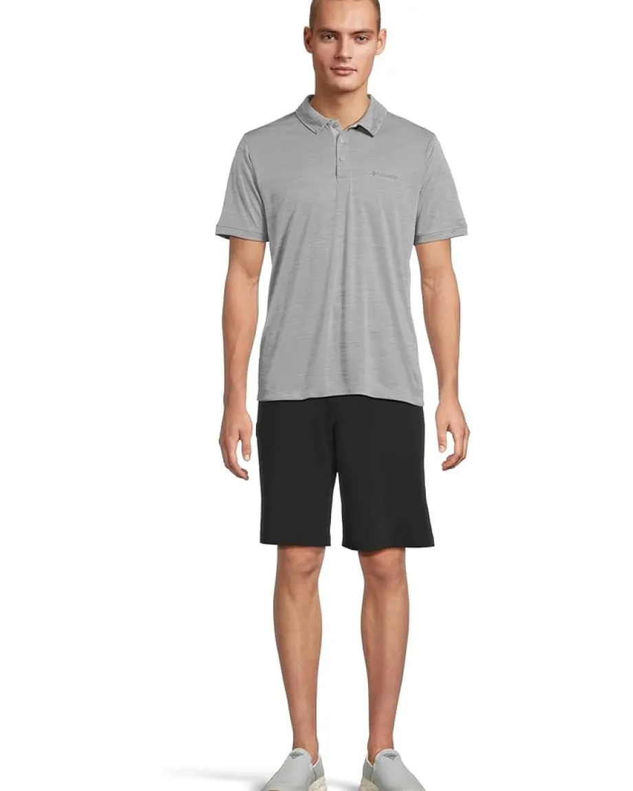 Activewear|Columbia Sage Peak Knit Polo Columbia Grey Heather