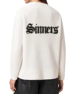 AllSaints Saints Crew Chalk White/Black