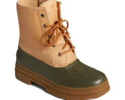 Boots|Boots|Sperry Saltwater 2.0 Leather Green
