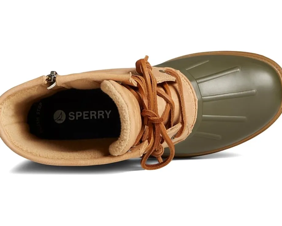 Boots|Boots|Sperry Saltwater 2.0 Leather Green