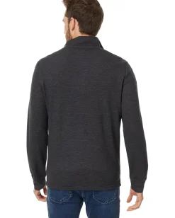 Vineyard Vines Saltwater Quarter Zip Jet Black Outlet