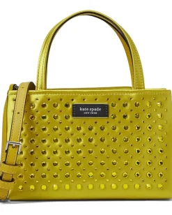 Kate Spade New York Handbags|Totes<Sam Icon Crystal Embellished Fabric Mini Tote Chartreuse