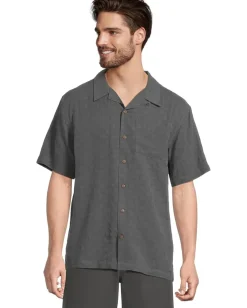 Activewear|Royal Robbins San Seco Short Sleeve Charcoal