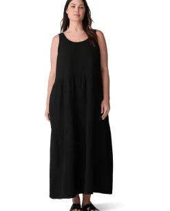 Women Eileen Fisher Scoop Neck Dress