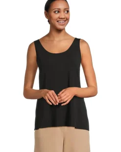 Women Eileen Fisher Scoop Neck Tank