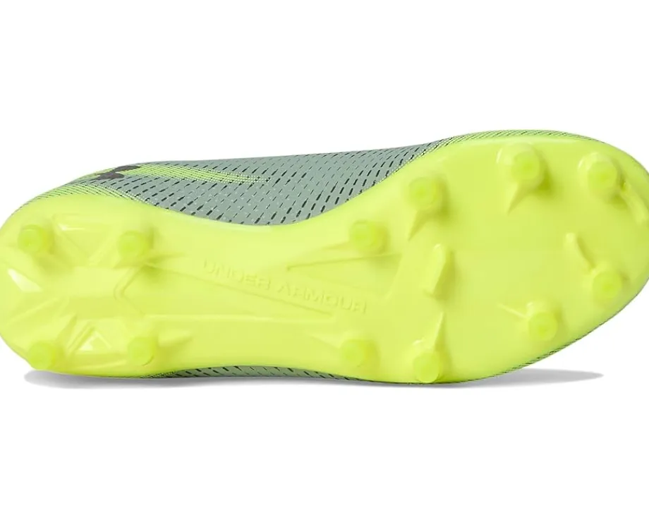 Under Armour Kids Shadow Select 3 Jr. Soccer Cleats (Toddler/Little Kid/Big Kid) Silica Green/High Vis Yellow/Black Hot