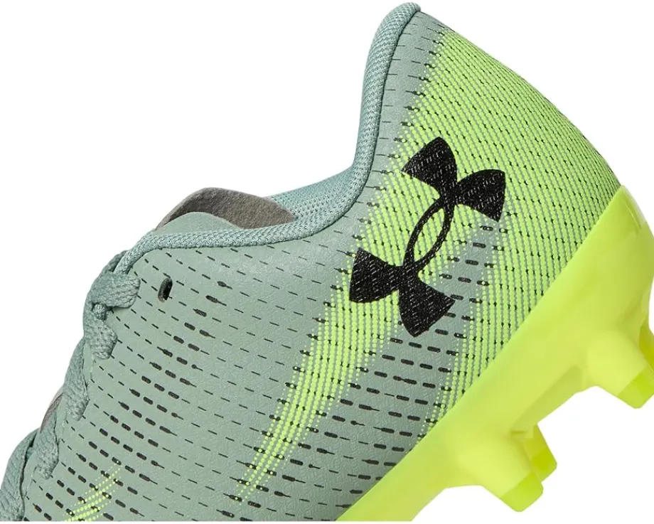 Under Armour Kids Shadow Select 3 Jr. Soccer Cleats (Toddler/Little Kid/Big Kid) Silica Green/High Vis Yellow/Black Hot