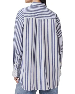 Women AllSaints Shannon Stripe Shirt