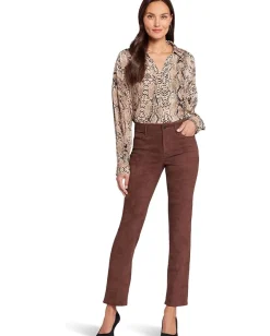 Jeans|NYDJ Sheri Slim Dark Chocolate