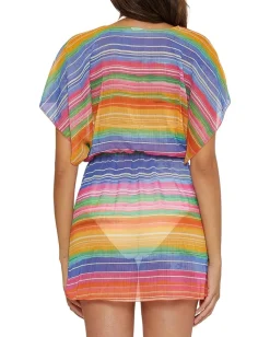 BECCA Shoreline Chiffon Tunic Multi Outlet
