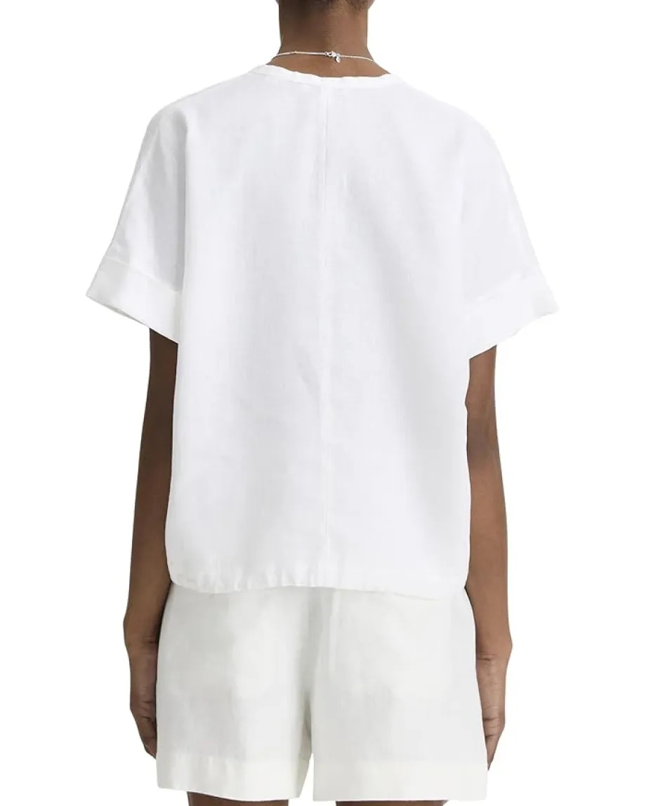 Vince Shirts & Tops|Shirts & Tops<Short Sleeve Doman Sleeve Pullover Optic White