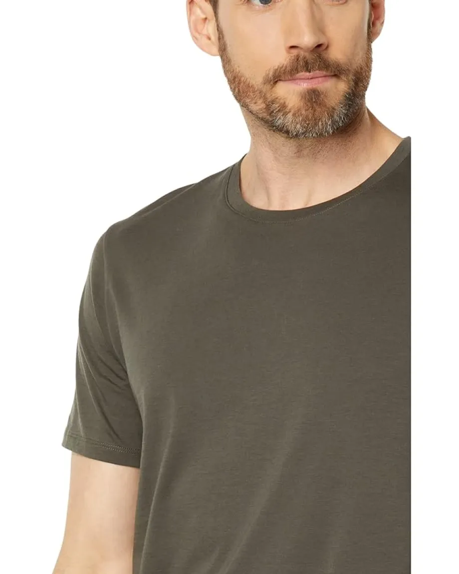 Vince Short Sleeve Pima Crew Neck