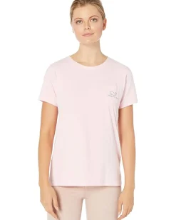 Women Vineyard Vines Short Sleeve Whale Pocket Tee