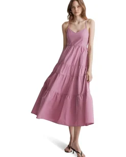 Dresses|Dresses|Madewell Sidonie Poplin Maxi Dress Shaded Pink