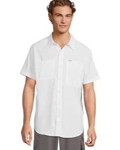 Activewear|Columbia Silver Ridge™ Utility Lite Short Sleeve White