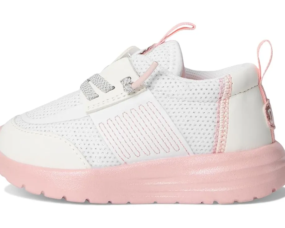 Hey Dude Kids Sirocco Play Pearl Ombre (Toddler) White/Pink Hot