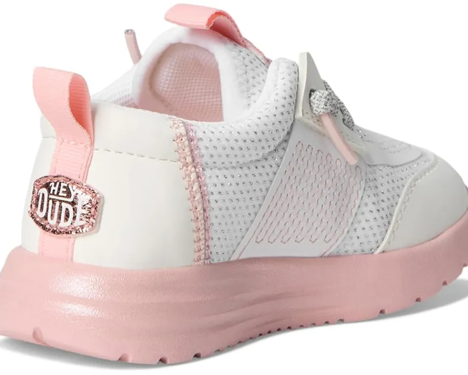Hey Dude Kids Sirocco Play Pearl Ombre (Toddler) White/Pink Hot