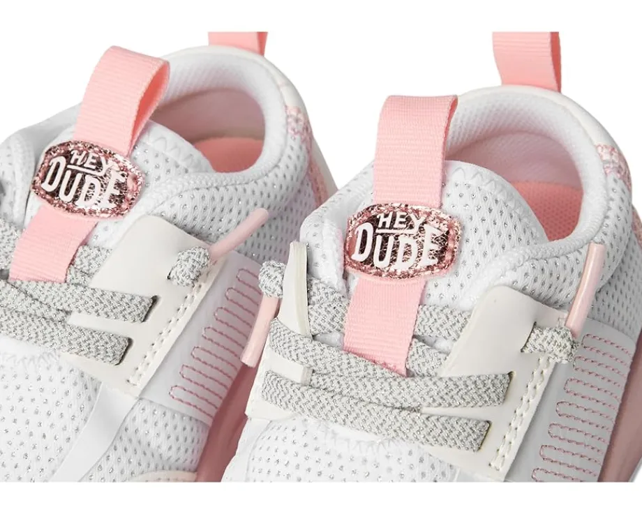 Hey Dude Kids Sirocco Play Pearl Ombre (Toddler) White/Pink Hot