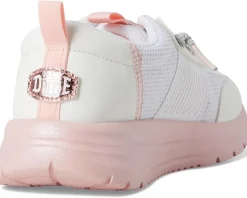 Hey Dude Kids Sirocco Play Pearl Ombre (Little Kid/Big Kid) White/Pink Hot