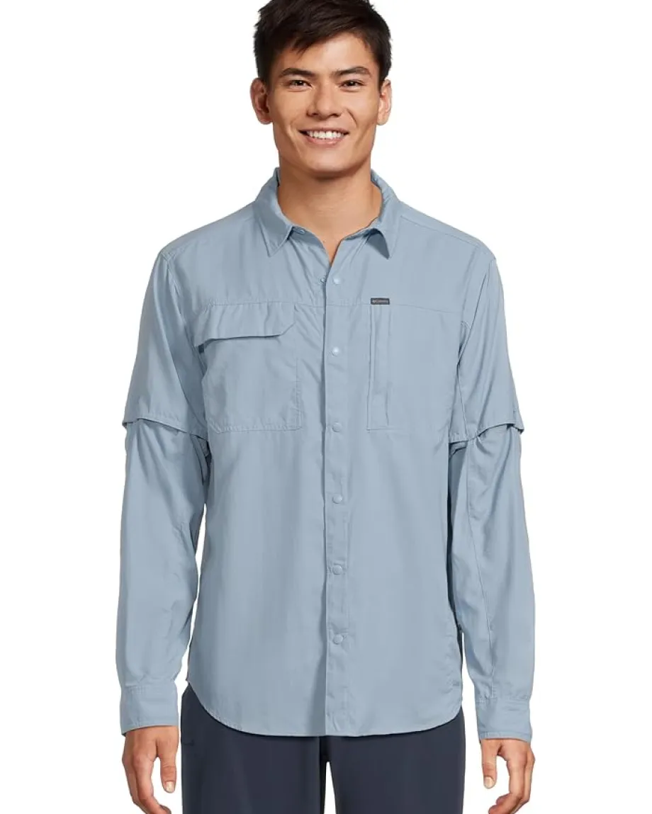 Activewear|Columbia Skien Valley Long Sleeve Shirt Ripple Blue