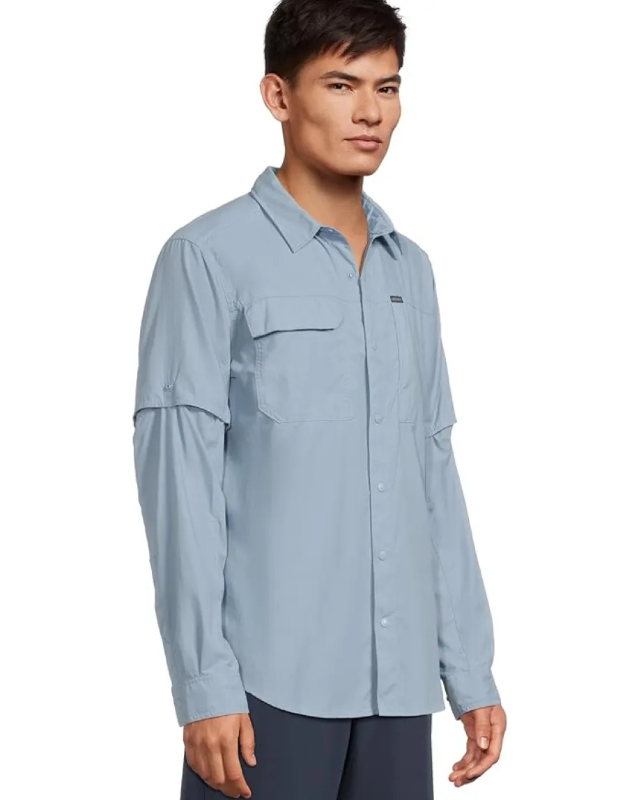 Activewear|Columbia Skien Valley Long Sleeve Shirt Ripple Blue